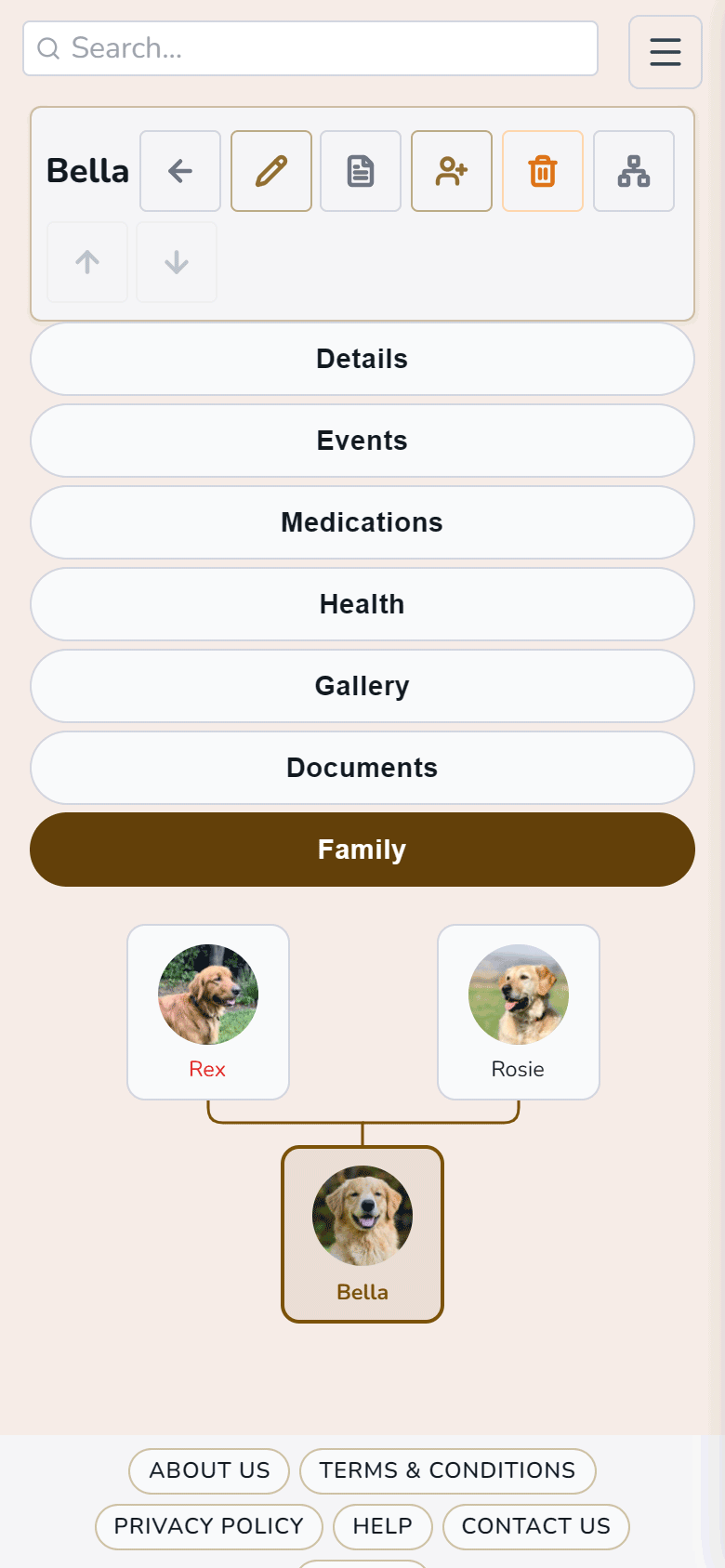 Family tree